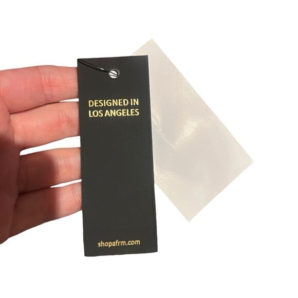 NWT! AFRM Lizette in noir garden floral short sleeve maxi dress - Picture 7 of 12